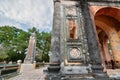 Detail. Tomb of Tu Duc. Hue. Vietnam